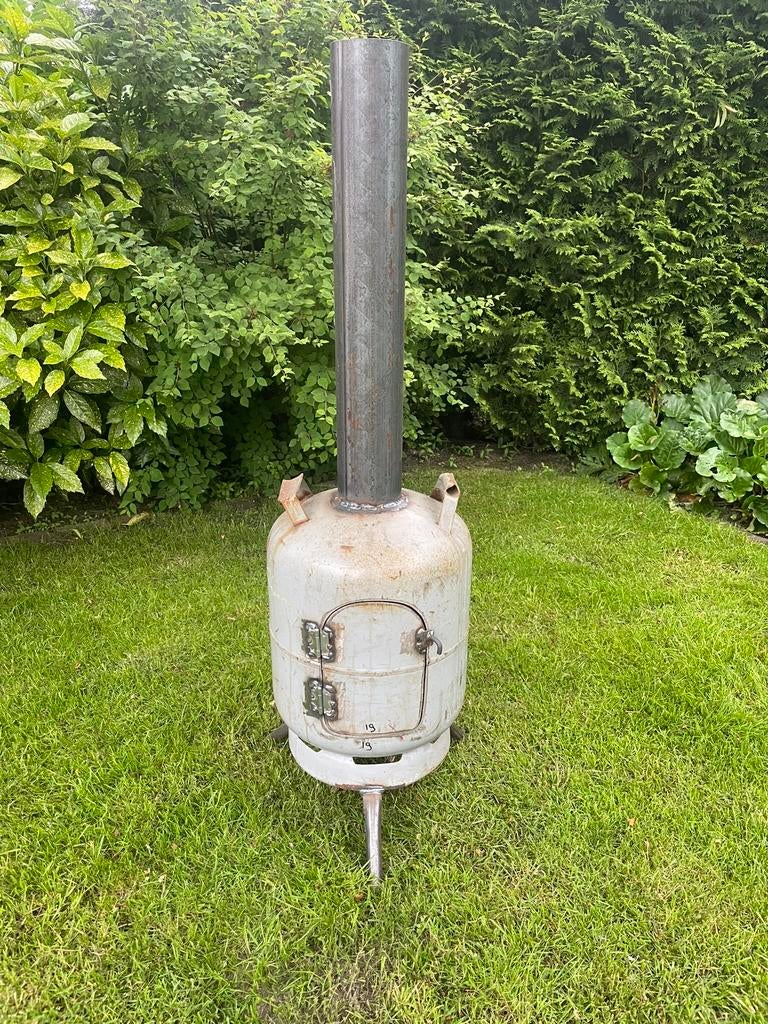 Tuinkachel terraskachel terrasverwarmer potkachel houtkachel, Tuin en Terras, Ophalen, Nieuw
