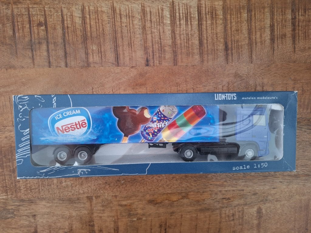 Te Koop Lion Toys vrachtwagen, Hobby en Vrije tijd, Modelauto's | 1:50, Ophalen of Verzenden, Zo goed als nieuw, Bus of Vrachtwagen
