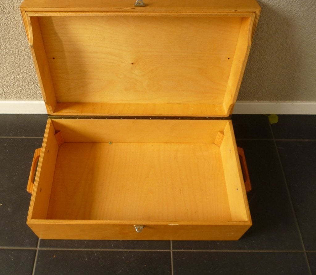 opbergkist welke afsluitbaar is middels hangslot, Minder dan 50 cm, Gebruikt, Minder dan 50 cm, Ophalen of Verzenden