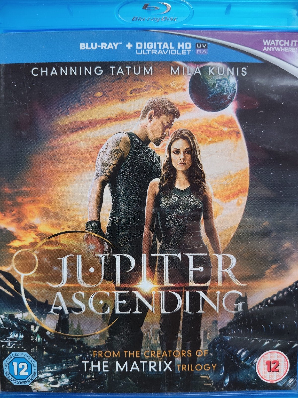 Jupiter Ascending Bluray - Channing Tatum, Mila Kunis, Cd's en Dvd's, Blu-ray, Ophalen of Verzenden, Zo goed als nieuw, Science Fiction en Fantasy