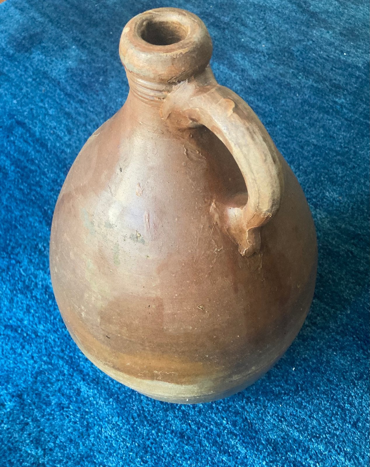 Antieke steengoed kruik 45 cm, Ophalen