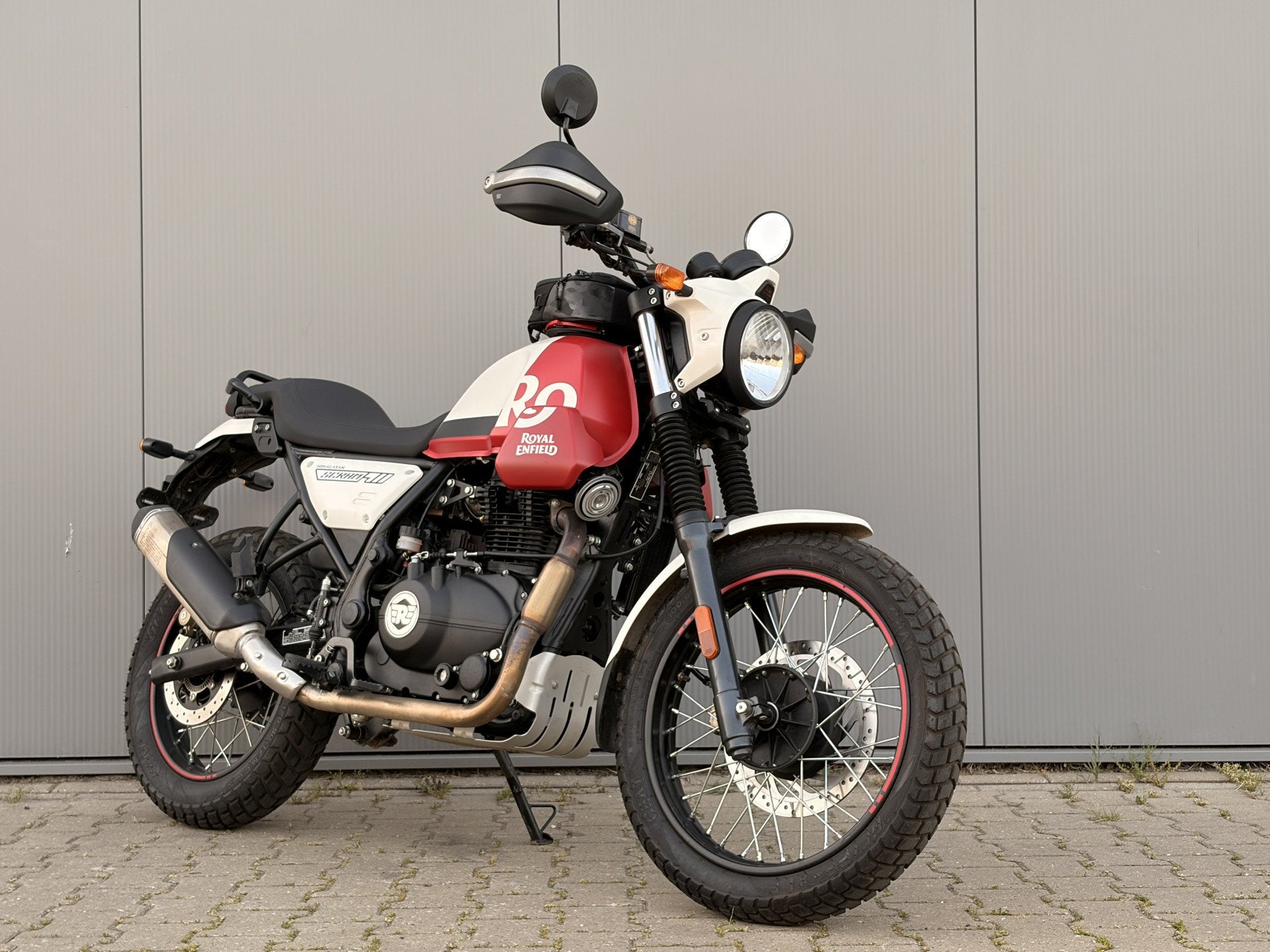 2024 Royal Enfield Scram 411 Himalayan White Flame ABS - 1.8, Motoren, Motoren | Royal Enfield, Bedrijf, Overig, 12 t/m 35 kW