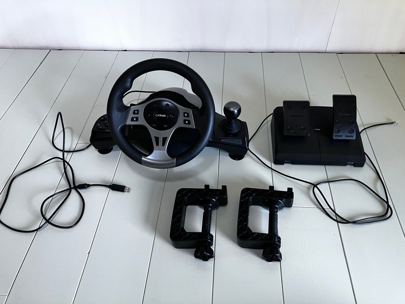 GXTrust race stuur, Computers en Software, Joysticks, Ophalen of Verzenden, Zo goed als nieuw