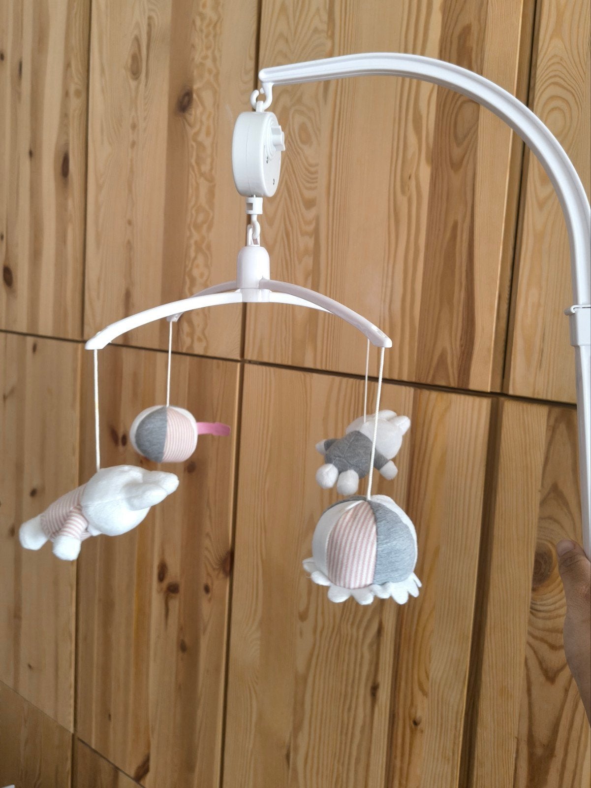 Nijntje / Miffy Baby Muziek Mobiel voor Ledikant of Box, Ophalen, Zo goed als nieuw, Mobiel, Met geluid