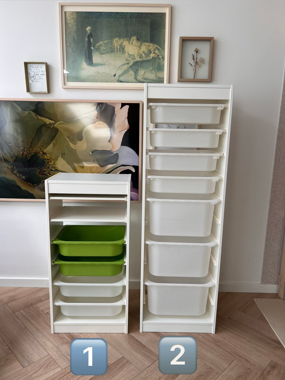 Ikea Trofast Middelhoog 1 (94cm hoog), Ophalen, Gebruikt