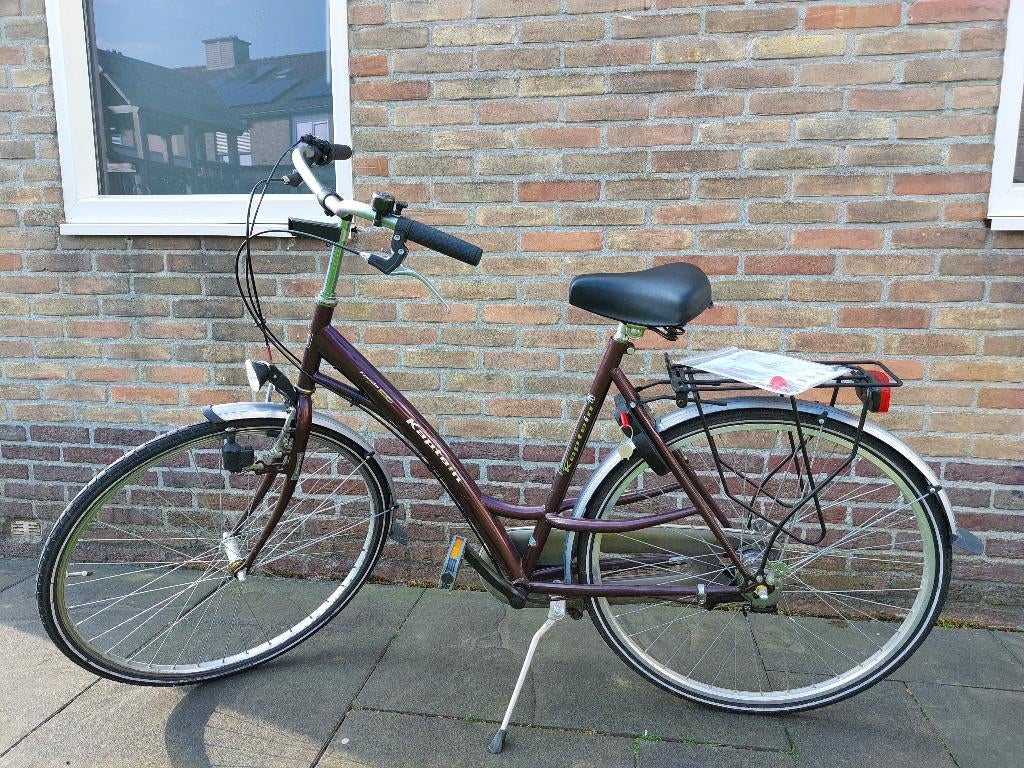 Kaptein damesfiets, Fietsen en Brommers, Fietsen | Dames | Damesfietsen, Gebruikt, Overige merken, Versnellingen, Ophalen