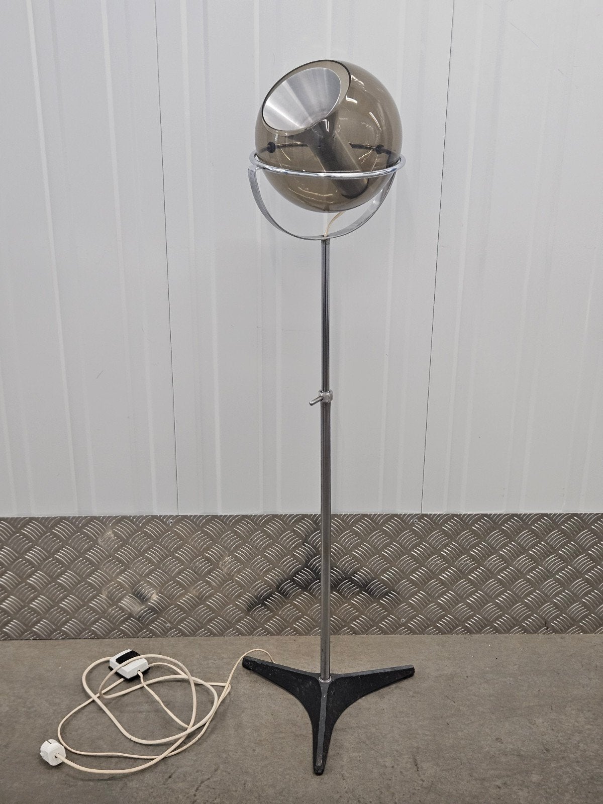 Vintage Raak Amsterdam vloerlamp Design Frank Ligtelijn, Ophalen, Gebruikt, Glas, Nvt