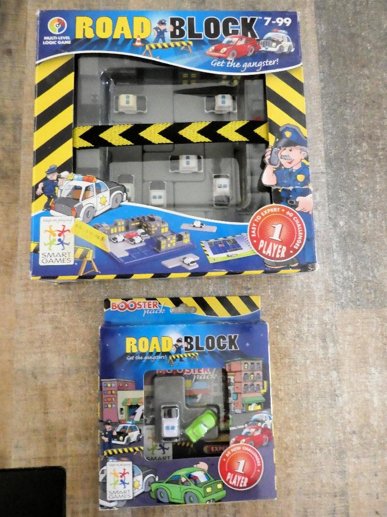 Thinkfun Rush Hour + uitbreiding 8 jaar. 120 uitdagingen, Hobby en Vrije tijd, Gezelschapsspellen | Bordspellen, Een of twee spelers