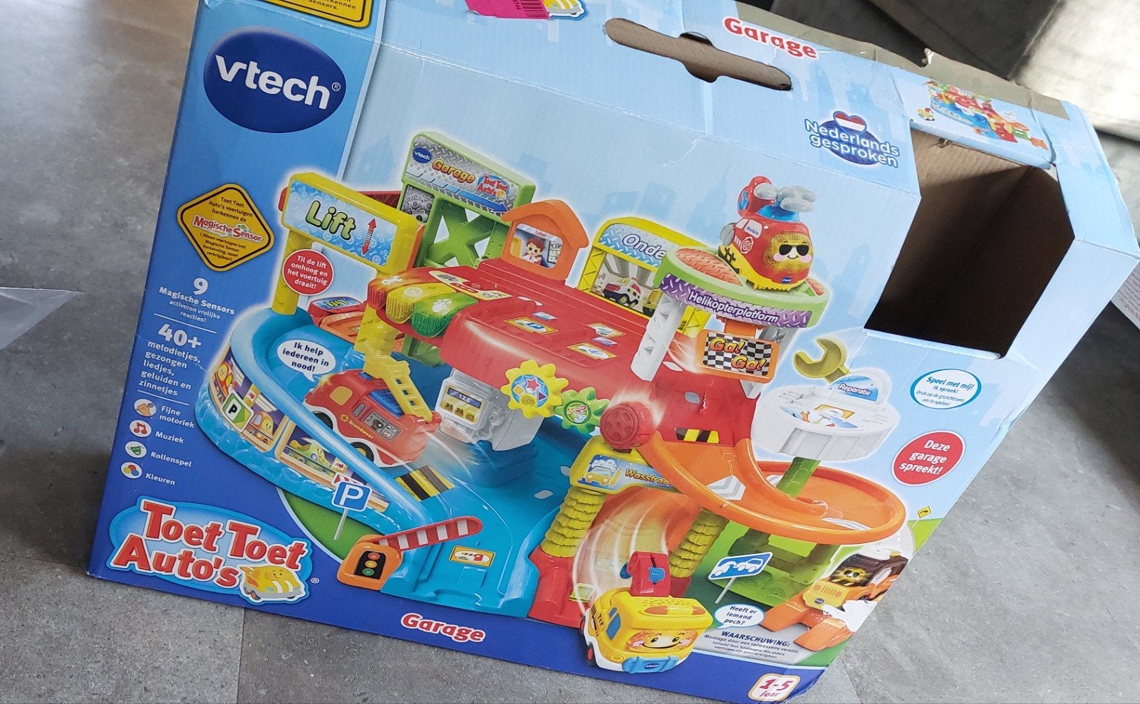 VTech Toet Toet Auto's Garage - Retourproduct, incompleet, Ophalen of Verzenden, VTech, Service@vtech.com, VTech Electronics Europe B.V., Postbus 1000, 5900 BA Venlo, Nederland