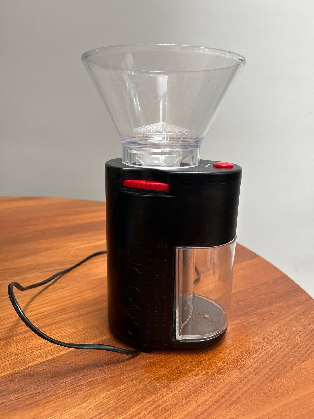 Bodum Koffiemolen - Elektrisch - Zwart, Ophalen, Gebruikt, Overige modellen, Koffiebonen