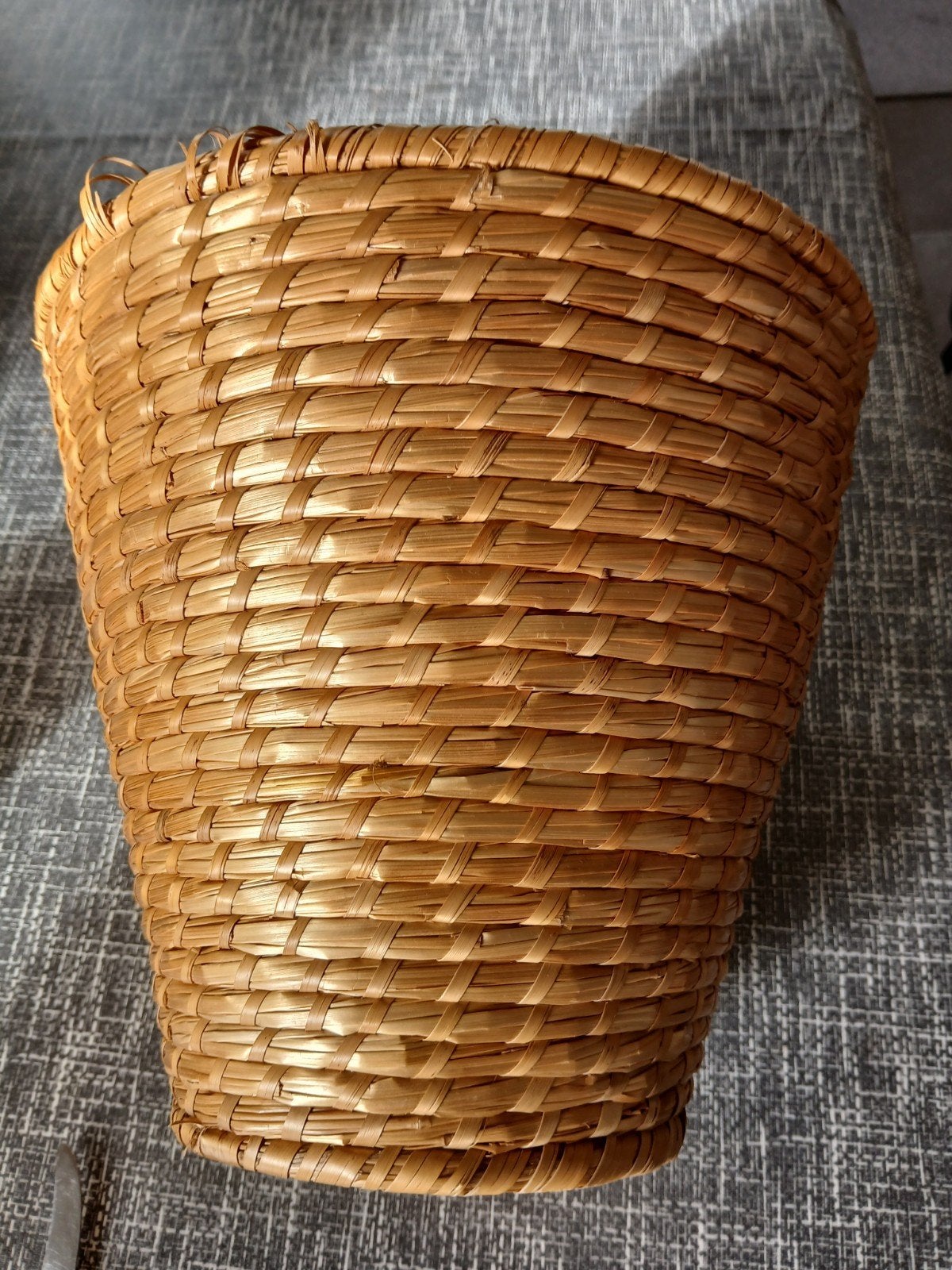 Rieten prullemand, decoratiemand etc., Ophalen, Gebruikt, Riet, 5 – 50