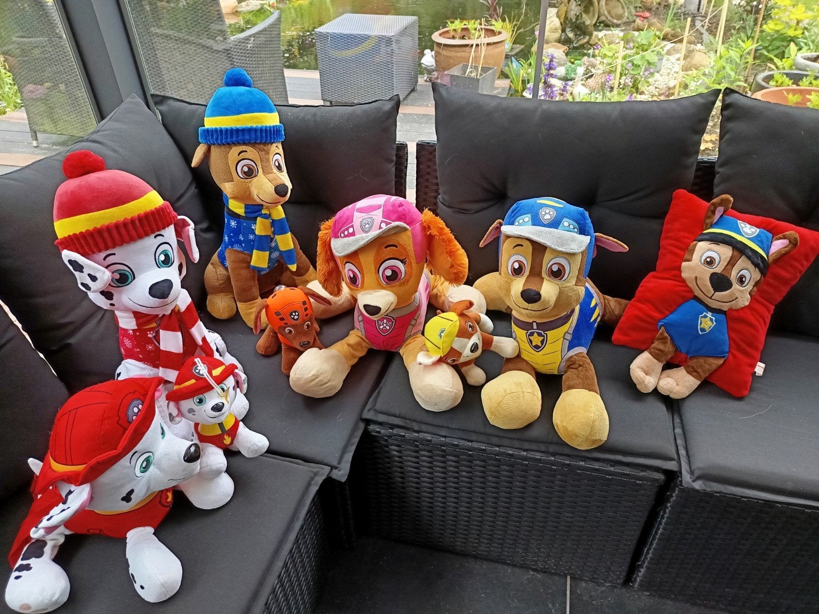 8 knuffels en 1 kussentje, Ophalen, Overige typen