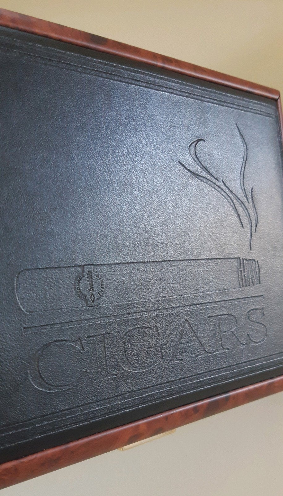 SIGAREN HUMIDOR BREBBIA !, Ophalen, Tabaksdoos of Verpakking