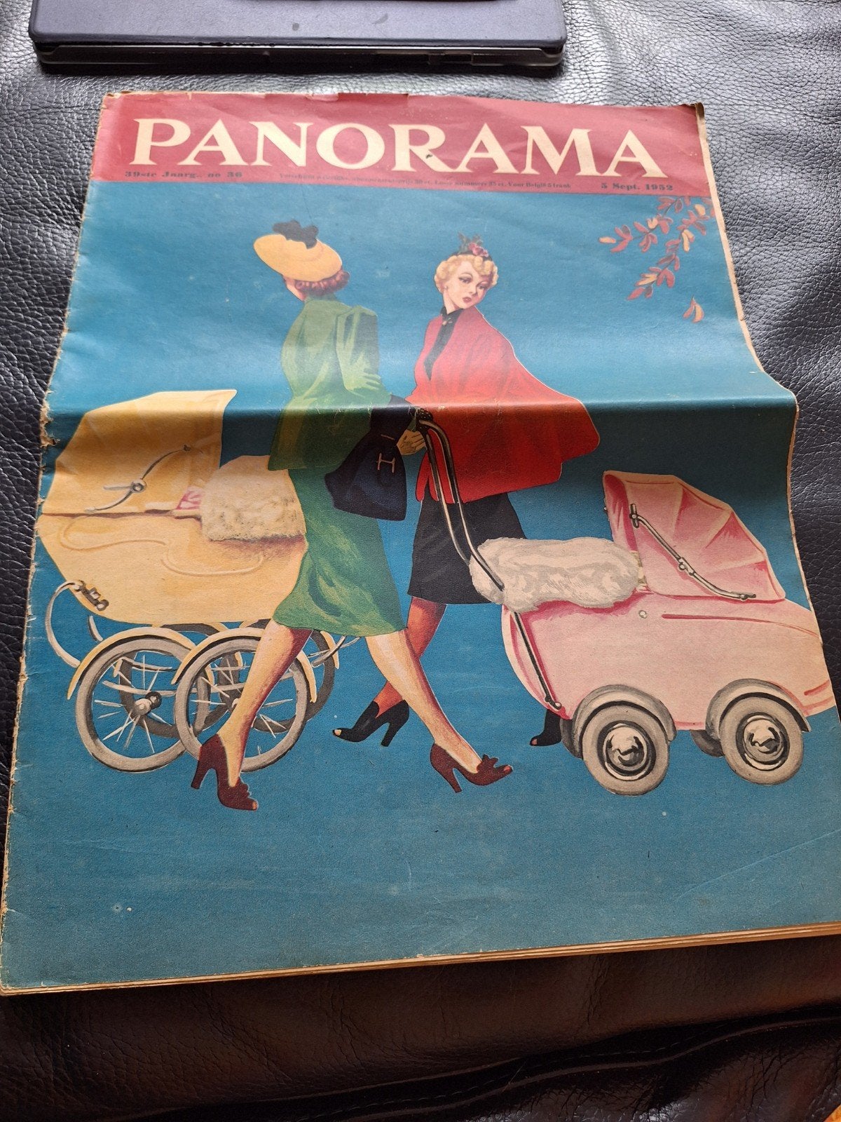 Panorama Magazine - 5 September 1952 - Zeldzaam exemplaar, Ophalen of Verzenden, Gelezen, Overige typen