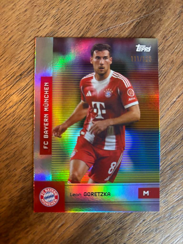 Topps Leon Goretzka FC Bayern München Spelerskaart, Ophalen of Verzenden, Zo goed als nieuw