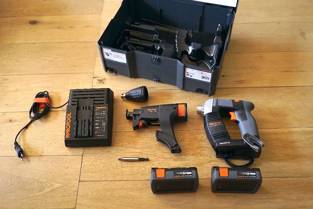 protool DWC 18-4500 compleet set, Ophalen, Zo goed als nieuw, Boor- en Schroefmachine