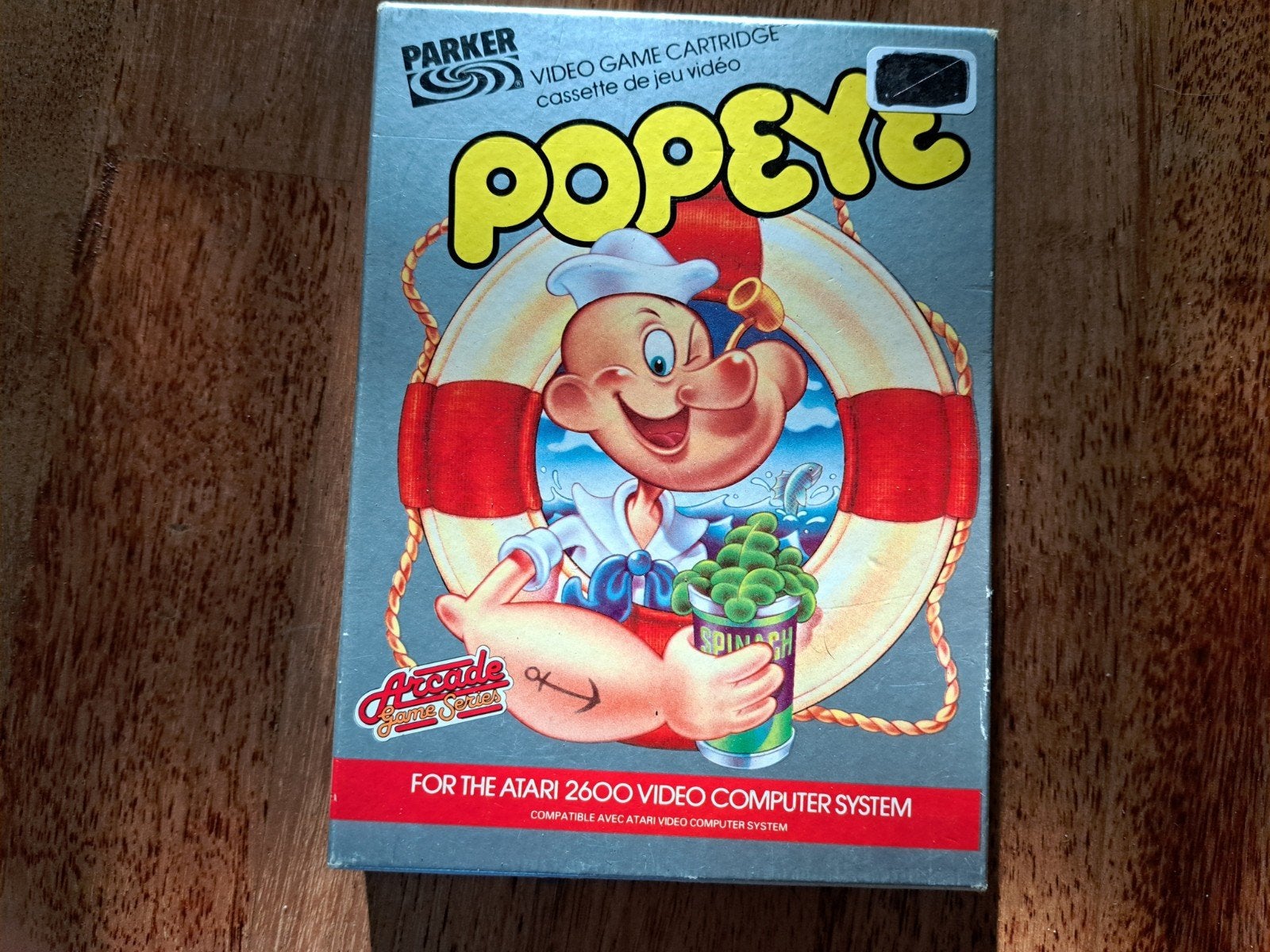 Popeye Atari 2600 - Compleet met doos en handleiding, Spelcomputers en Games, Avontuur en Actie, Gebruikt, 1 speler, Ophalen of Verzenden