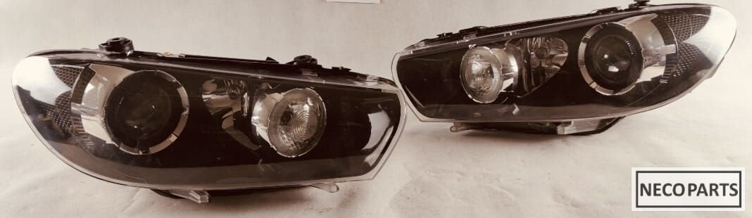 VW SCIROCCO SIROCCO 1K8 XENON KOPLAMPEN ORIGINEEL COMPLEET, Gebruikt, -, Volkswagen, -