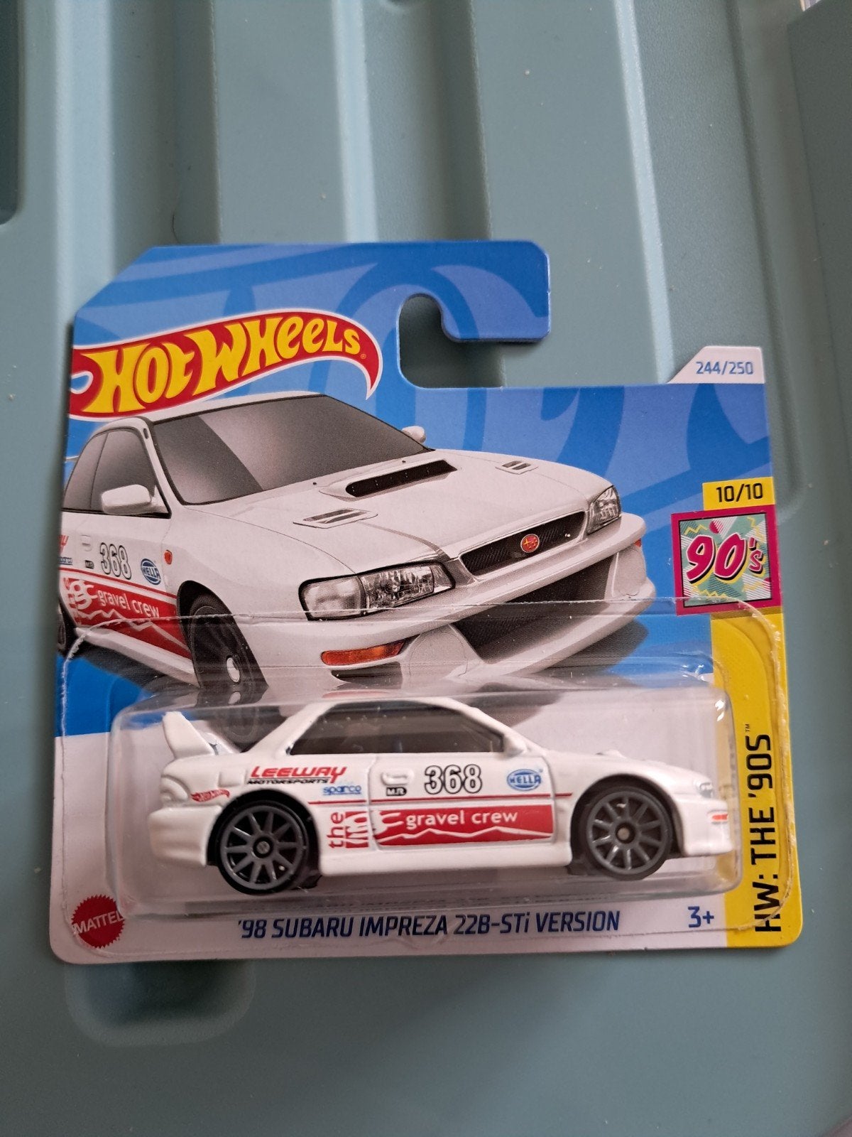 Hot Wheels 98 Subaru Impreza 22B-STi Version wit nieuw ovp, Ophalen of Verzenden, Nieuw, Auto