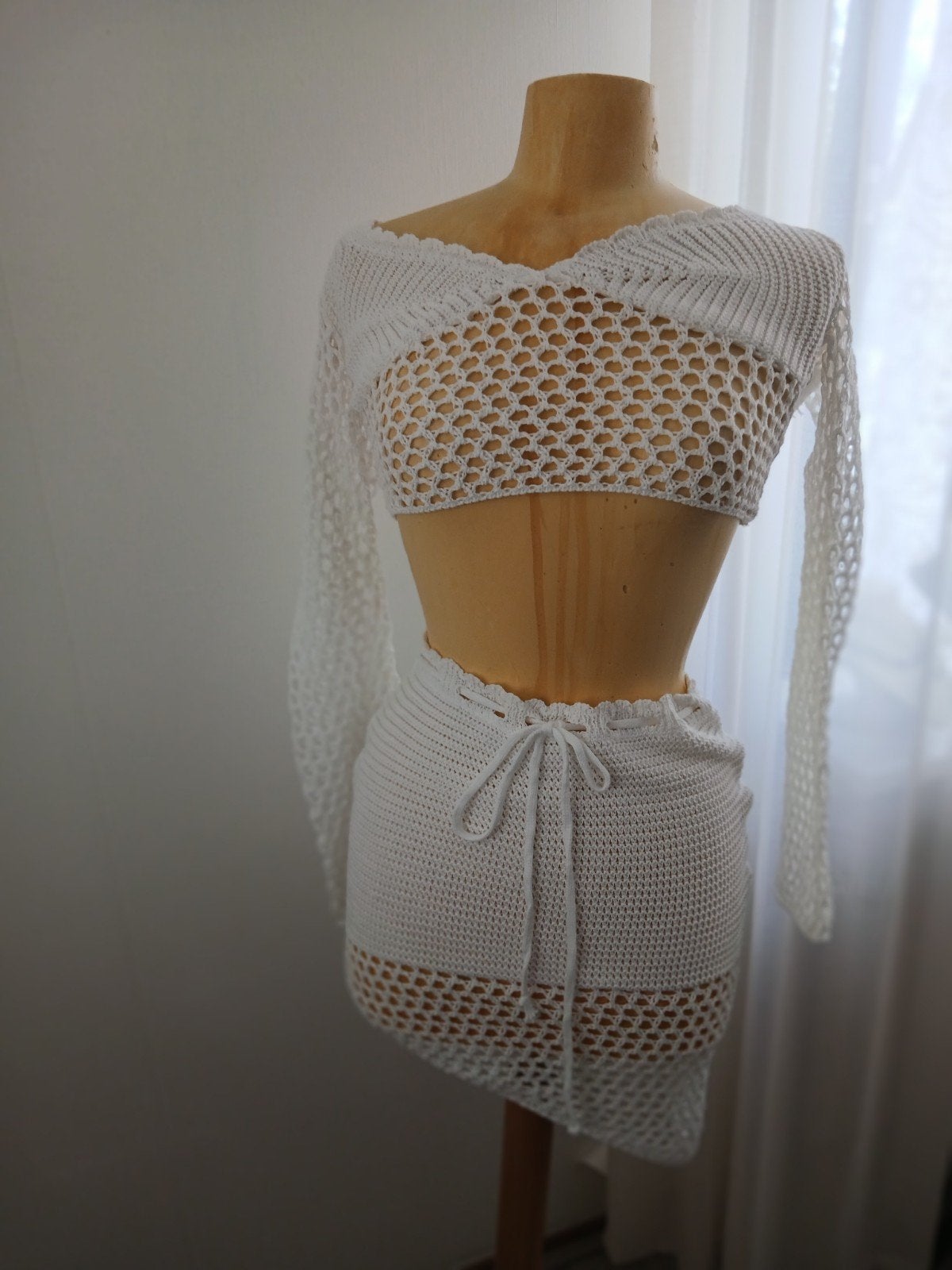 2dlg strandset wit  heel apart, Verzenden, Nieuw, Wit, Overige typen