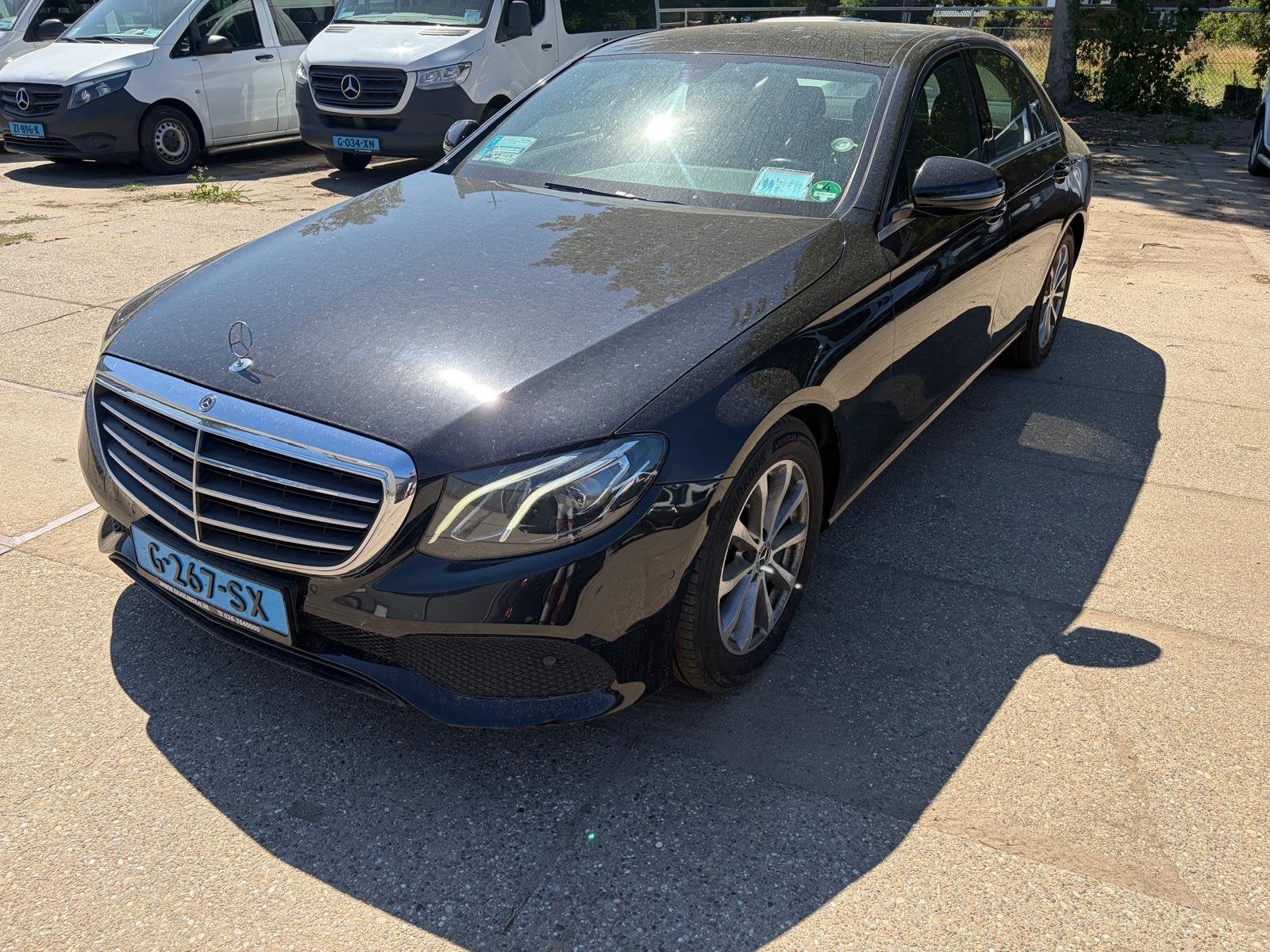 Mercedes-Benz E-Klasse E200 d 160pk 9G-TRONIC 2019 Zwart, Auto's, Automaat, Achterwielaandrijving, 4 cilinders, 2000 kg