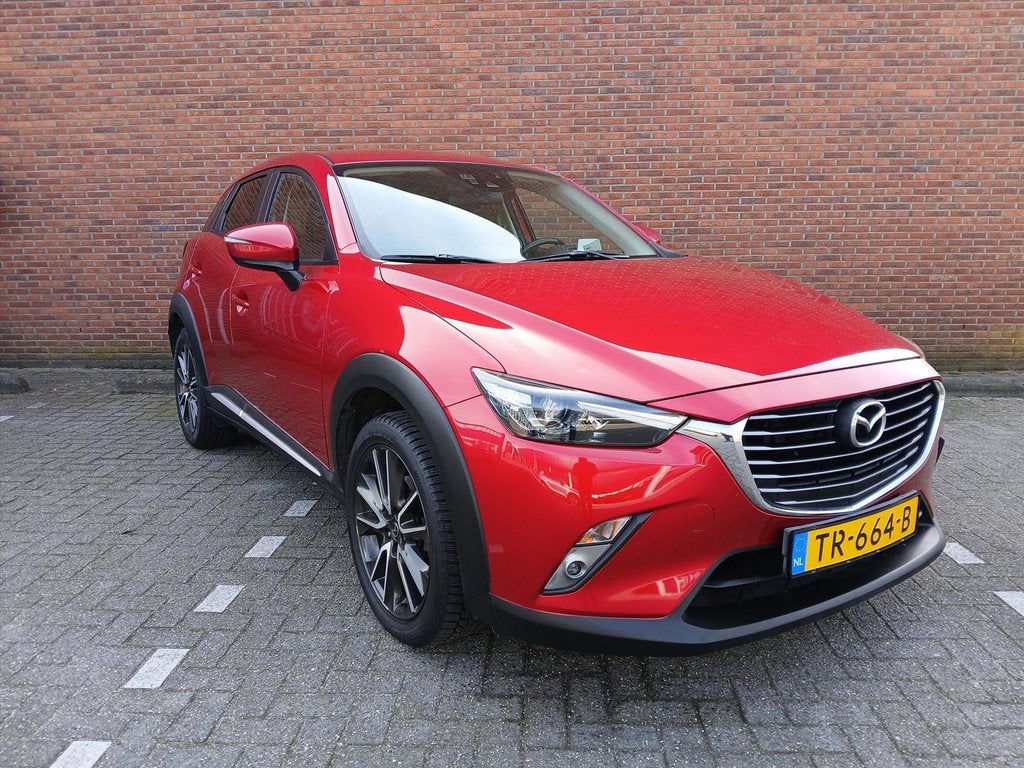 Mazda CX-3 2.0 SKYACTIV-G 120pk GT-M I Lederen bekleding I C, Auto's, Mazda, 1998 cc, Stof, Gebruikt, 4 cilinders