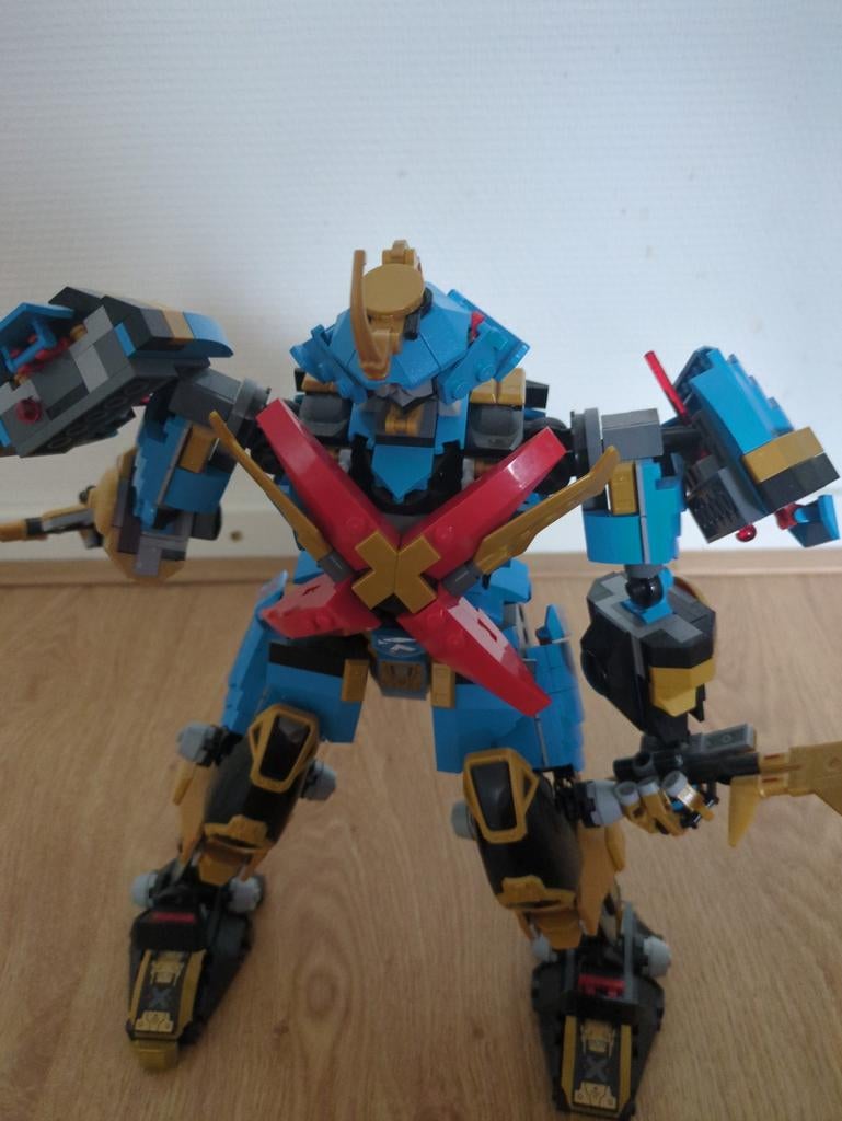 LEGO Ninjago Samurai X Mech crystilised, Kinderen en Baby's, Speelgoed | Duplo en Lego, Gebruikt, Lego, Ophalen of Verzenden, Compleet