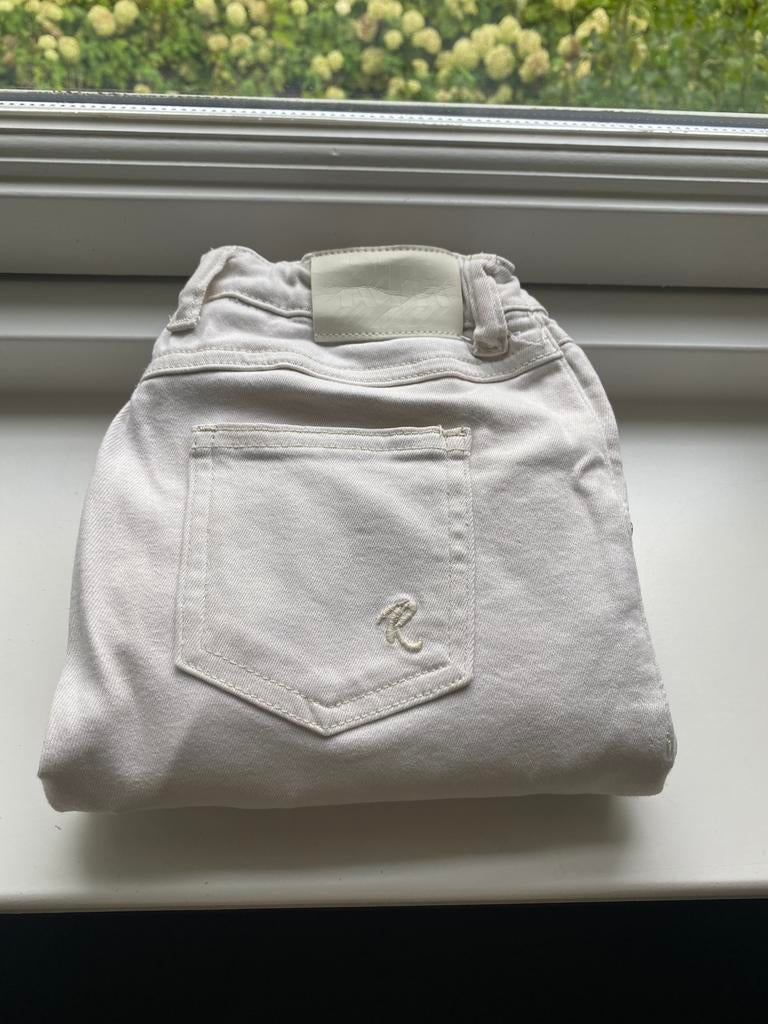 Broek jeans zand crème merk Retour maat 6/7y (128), Ophalen of Verzenden, Zo goed als nieuw