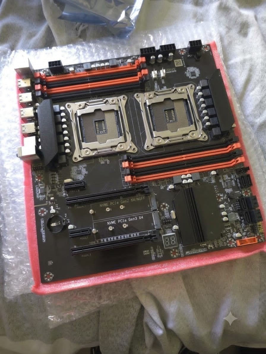 Nieuw Dual X99 Moederbord Set – 2x Intel Xeon E5-, Computers en Software, Moederborden, DDR4, Nieuw, Ophalen of Verzenden, Intel