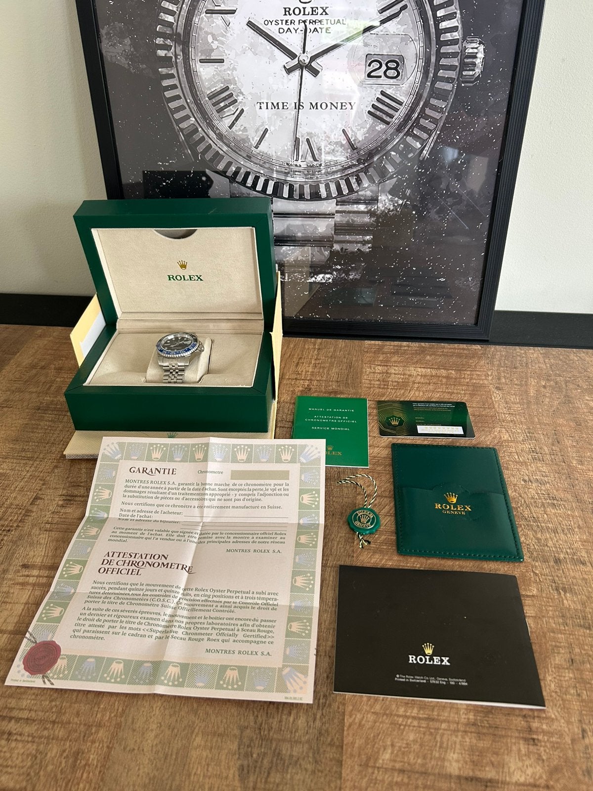 Rolex GMT-master II batgirl, Ophalen of Verzenden, Nieuw, Staal, Rolex