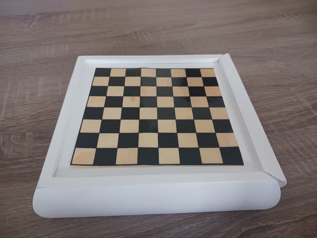 Houten spelletjes kist, Hobby en Vrije tijd, Een of twee spelers, Ophalen of Verzenden, Nieuw