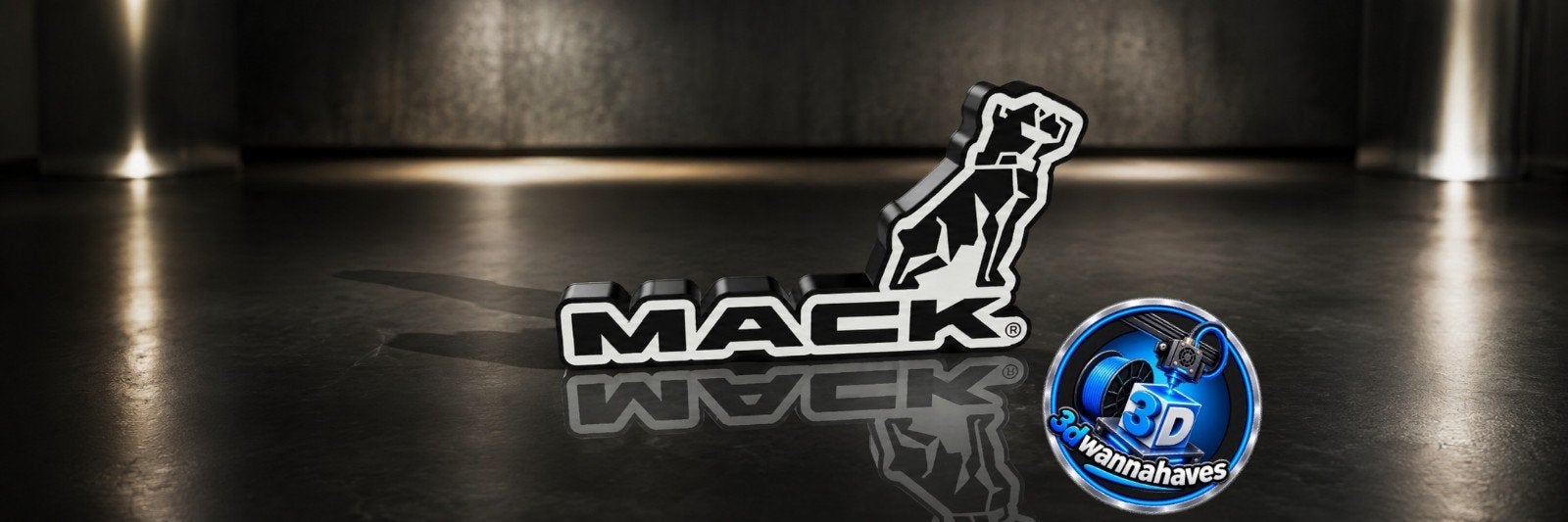 Mooie Mack lichtbak met LED verlichting, Ophalen of Verzenden, Nieuw, Lichtbak of (neon) lamp