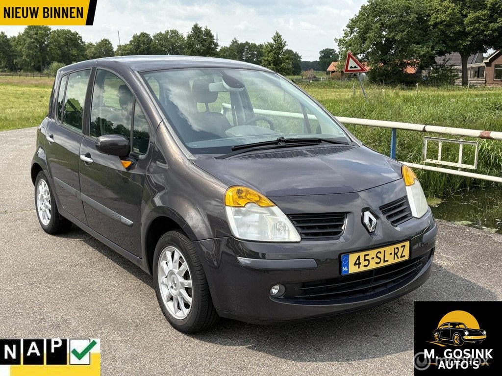 Renault Modus 1.4-16V Airco Trekhaak 5 Deurs Apk 28-01-27, Auto's, Renault, Voorwielaandrijving, 15 km/l, Gebruikt, 4 cilinders