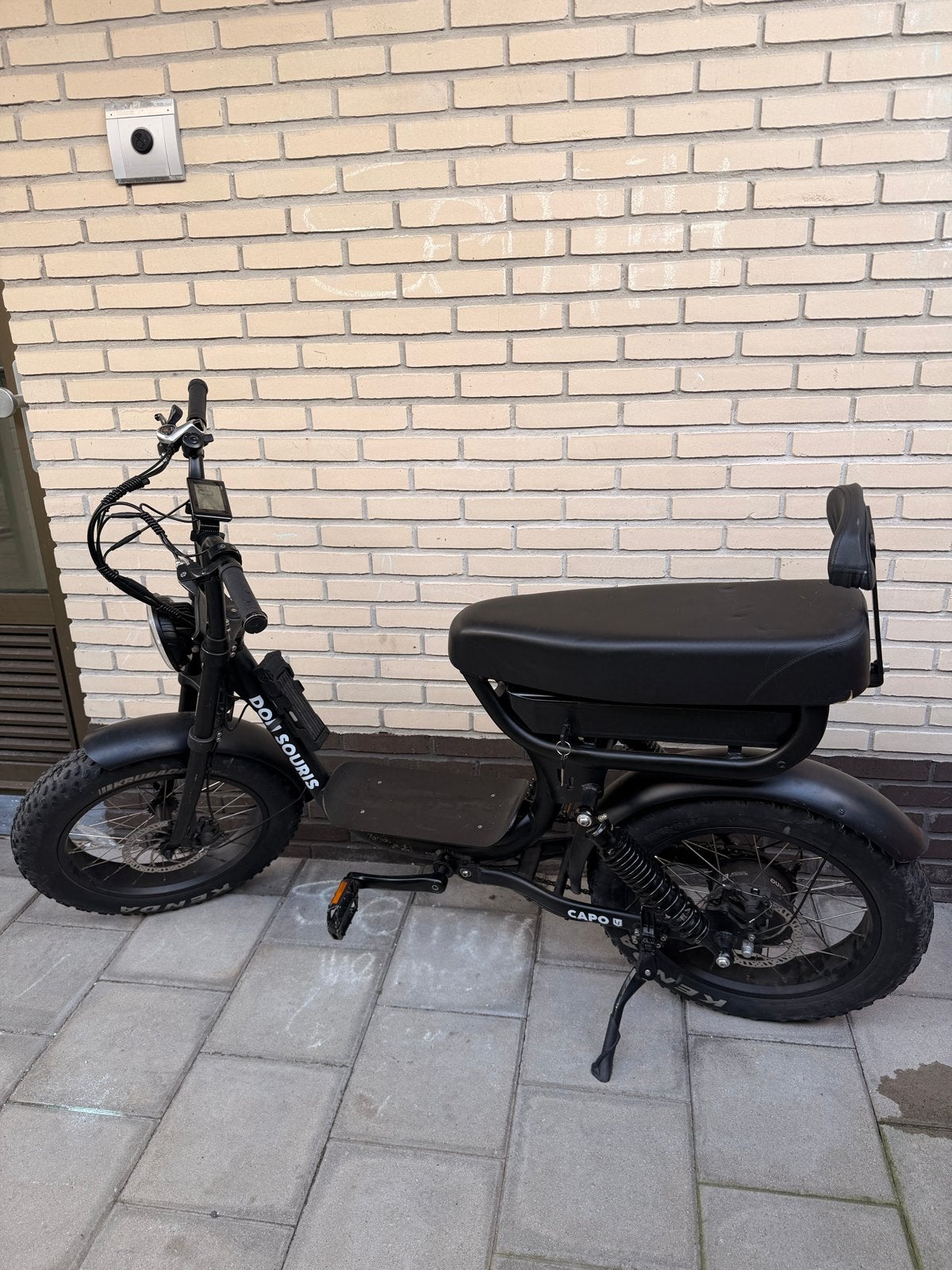 Don Souris Capo 8 Fatbike E-bike, Zo goed als nieuw, Minder dan 47 cm, 50 km per accu of meer, Ophalen