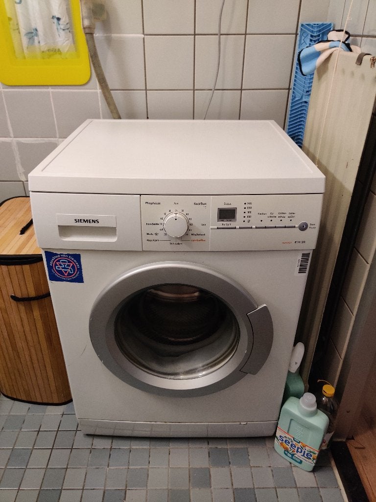 Wasmachine Siemens gebruikt, Witgoed en Apparatuur, Wasmachines, Ophalen, 1200 tot 1600 toeren, Gebruikt, Minder dan 85 cm