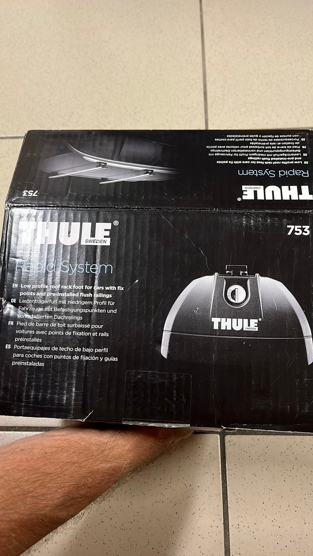 Thule Kit 3017 dakdragers voor diverse Peugeot/Citroën, Auto diversen, Dakdragers, Ophalen, Gebruikt