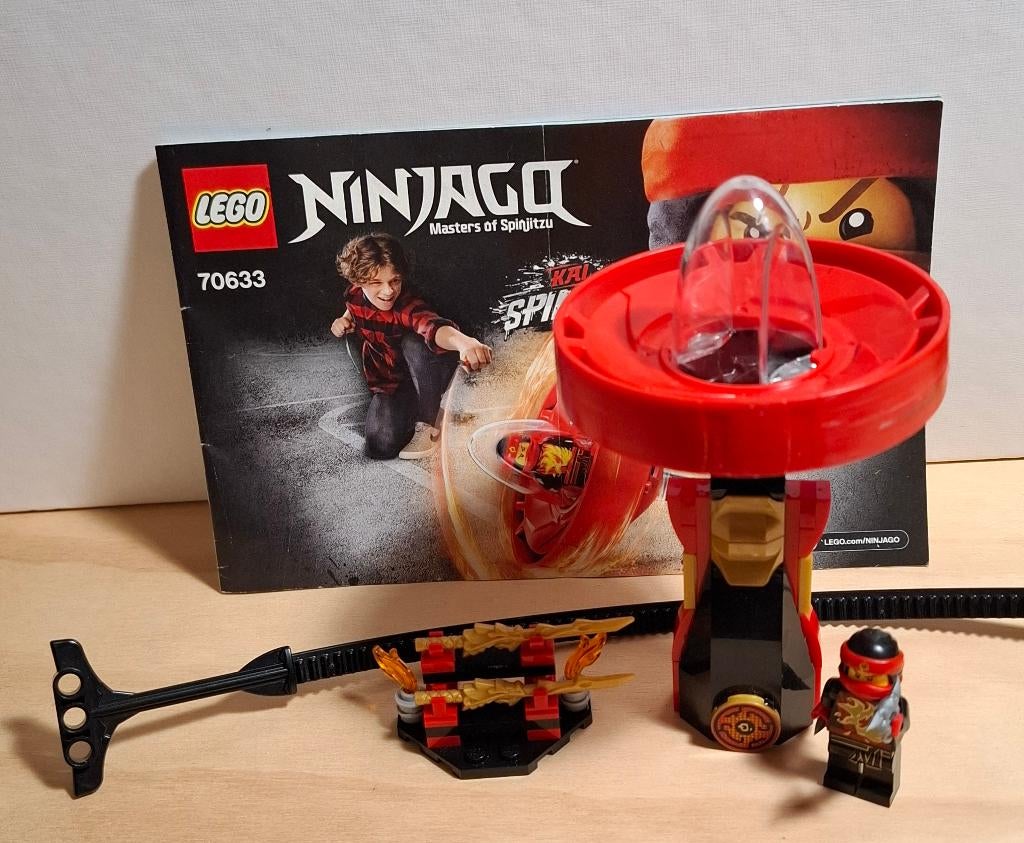 LEGO Ninjago -- Kai - Spinjitzumeester (70633), Ophalen of Verzenden, Zo goed als nieuw, Complete set, Lego