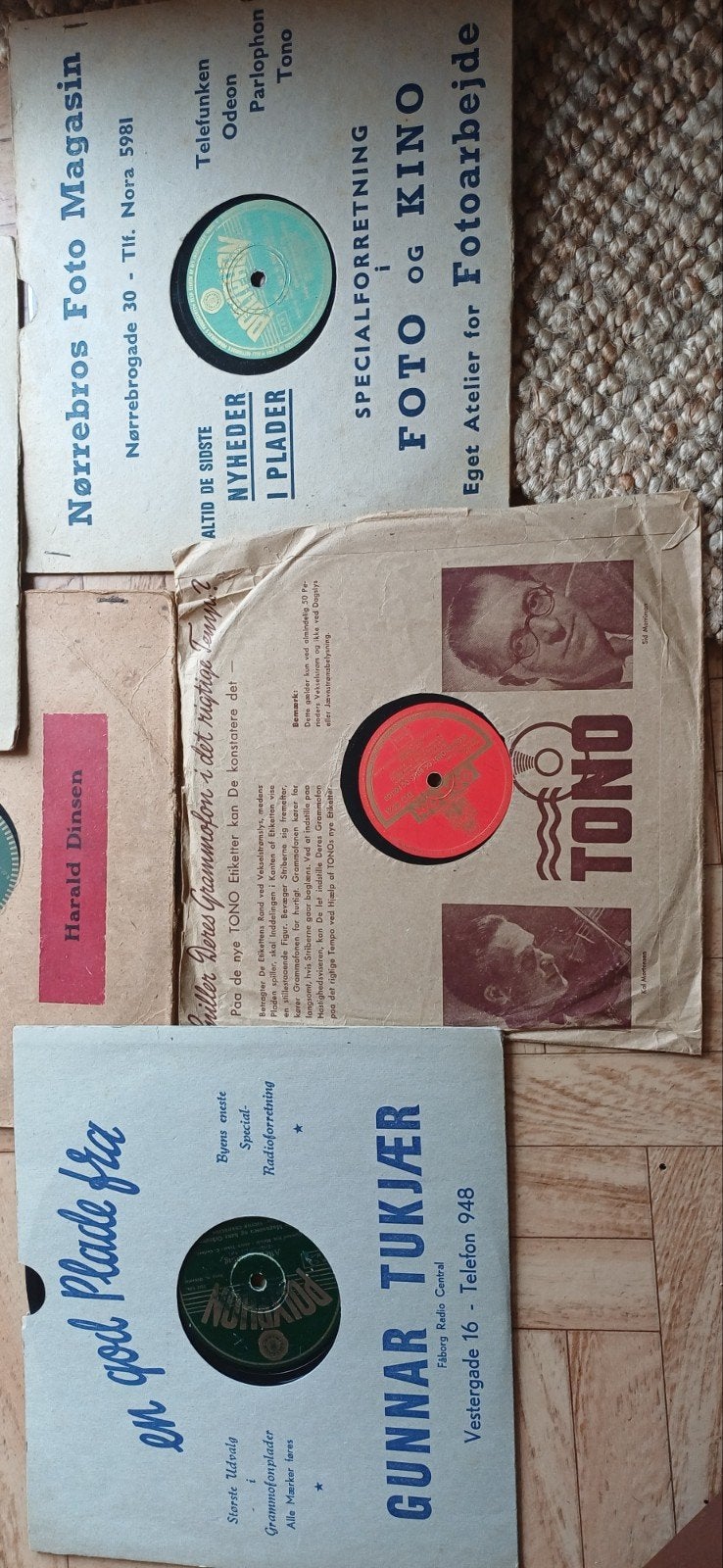 Verzameling vinyl vintage 1950, Cd's en Dvd's, Vinyl | Klassiek, Gebruikt, Overige formaten, Overige typen, Ophalen of Verzenden