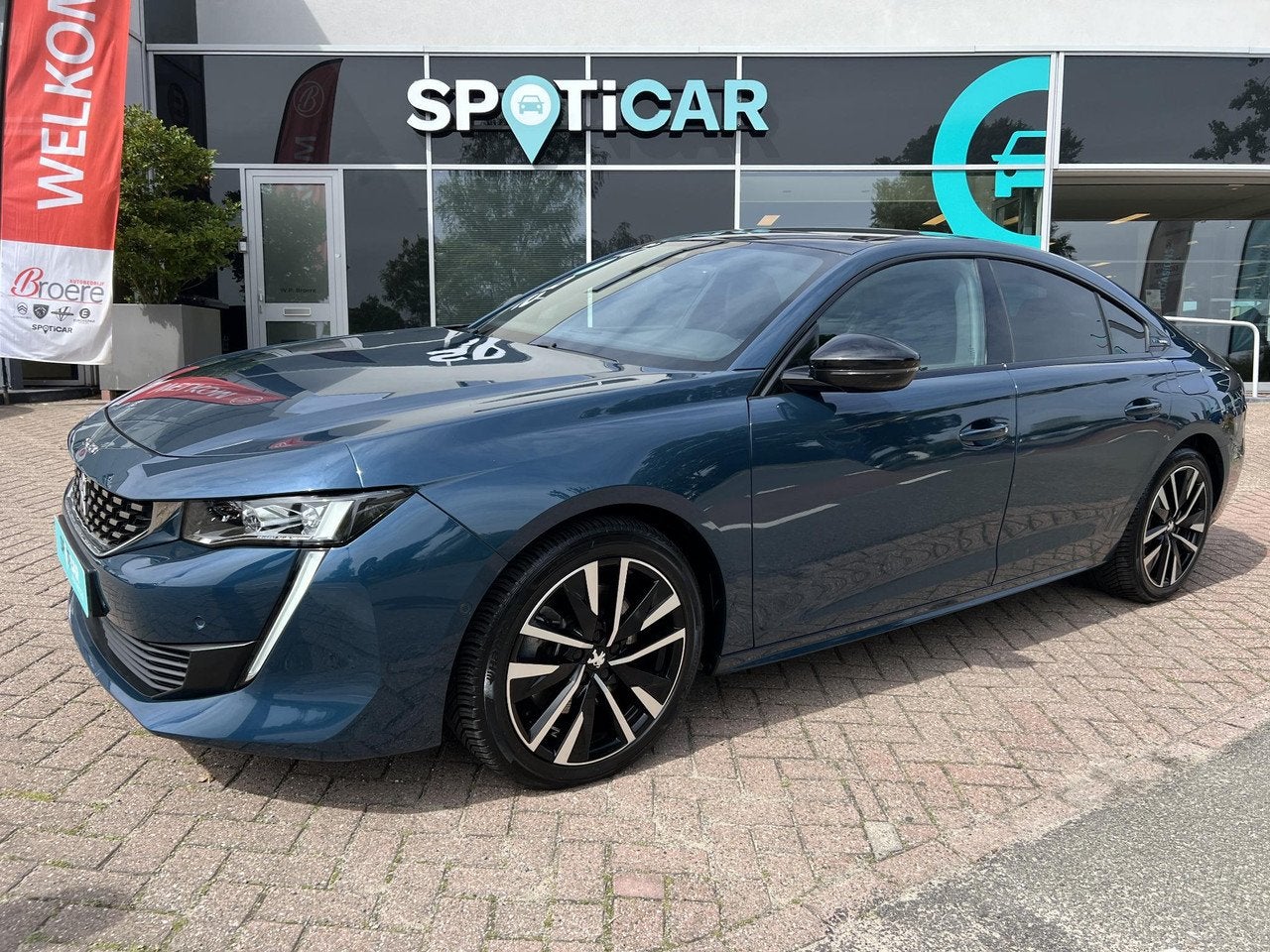 Peugeot 508 1.6 Hybrid GT Pack 225 Automaat Panoramadak, SOH, Auto's, Peugeot, Gebruikt, 4 cilinders, Bedrijf, Hybride Elektrisch/Benzine