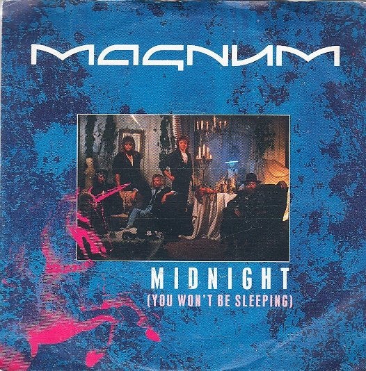 magnum - midnight ( you won't be sleeping) (1986/rock), 7 inch, Ophalen of Verzenden, Zo goed als nieuw, Beschermende buitenhoes