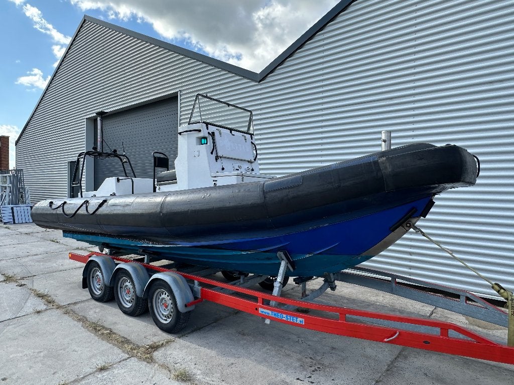 Boomeranger Rib 7m Yanmar 6LPA 315pk Turbo Diesel, Gebruikt, Binnenboordmotor, 315 pk, Diesel