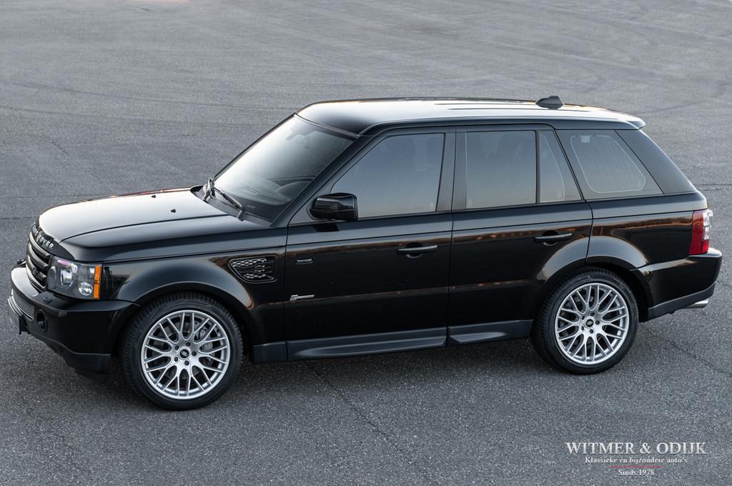 Land Rover Range Rover Sport 4.2 V8 Supercharged Bijtellings, Auto's, Automaat, 4197 cc, Gebruikt, Zwart