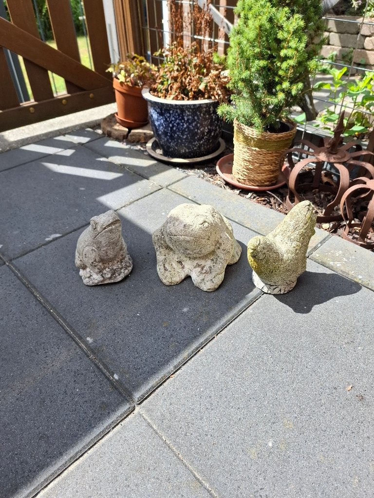 Tuinbeelden, Ophalen of Verzenden, Gebruikt, Beton, Dierenbeeld