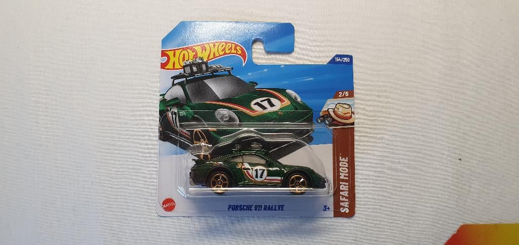 Hot Wheels PORSCHE 911 RALLYE, Hobby en Vrije tijd, Modelauto's | Overige schalen, Ophalen of Verzenden, Nieuw, Auto