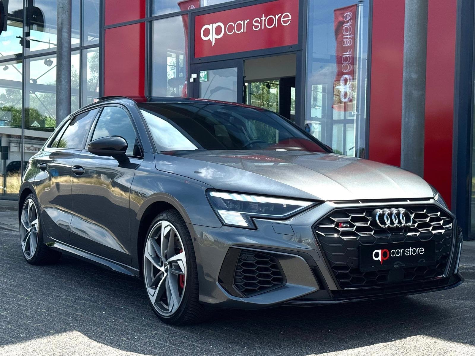 Audi A3 Sportback 2.0 TFSI S3 quattro Edition One Vol | Pano, Auto's, Automaat, Dealer onderhouden, Gebruikt, 4 cilinders