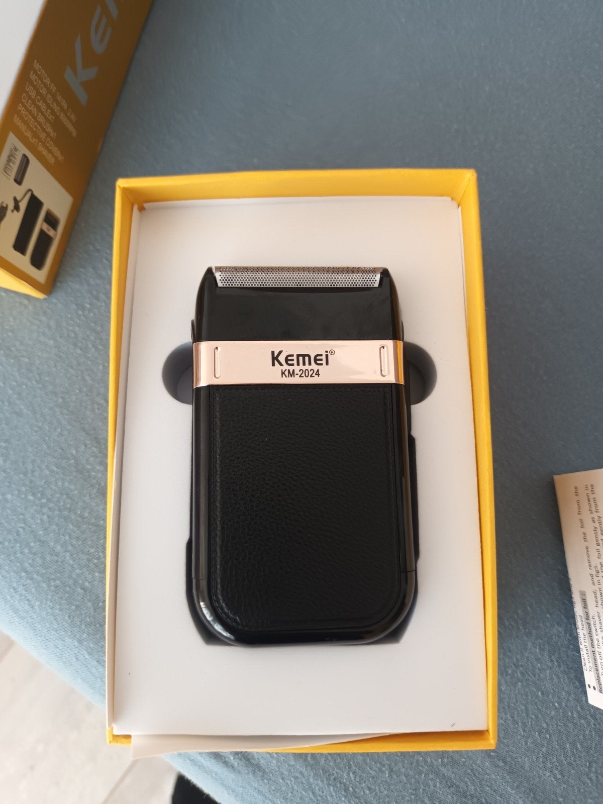 Kemei KM-2024 Scheerapparaat - Draadloos en Oplaadbaar, Ophalen of Verzenden