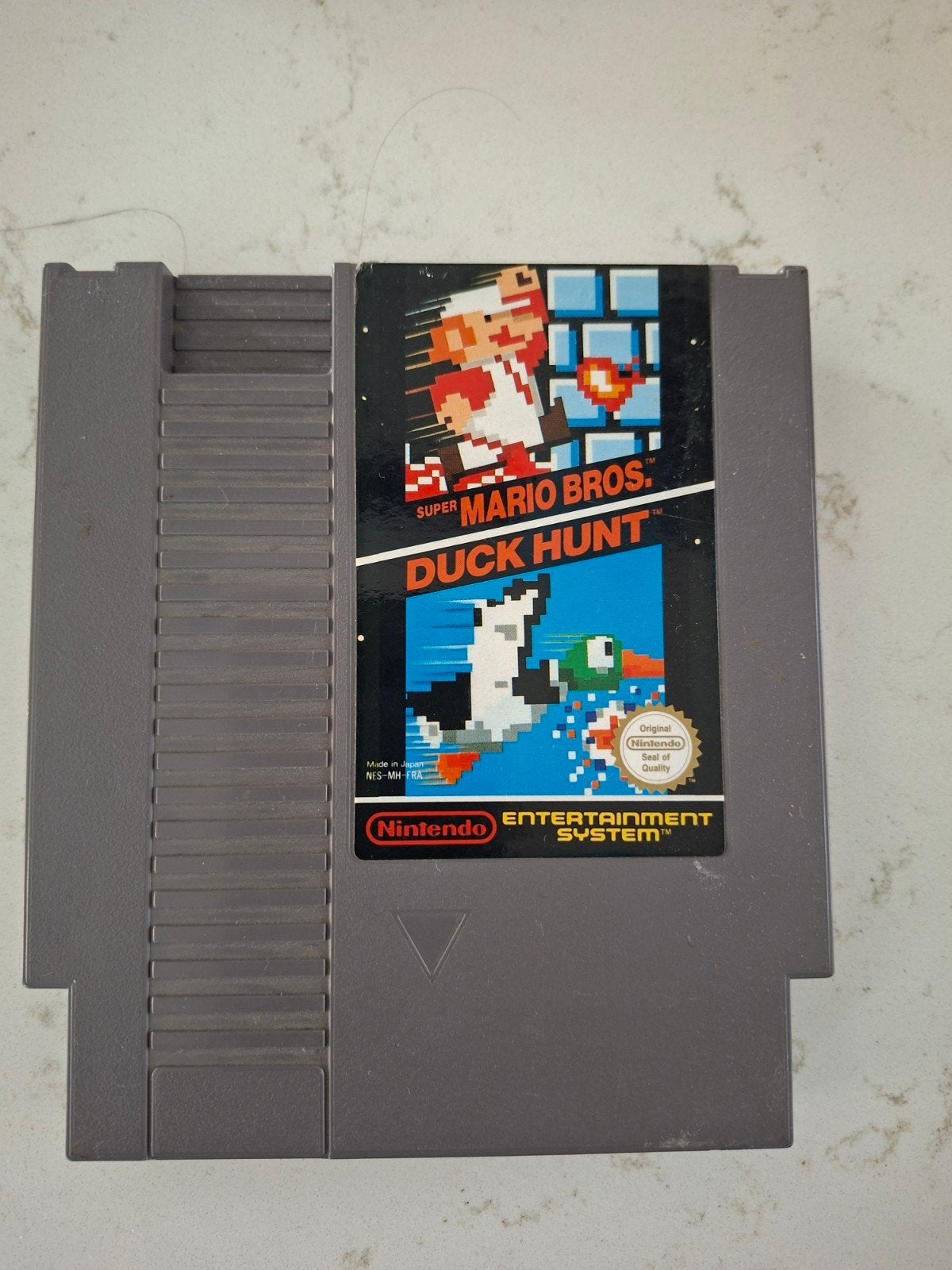 Super Mario Bros. / Duck Hunt NES-game, Spelcomputers en Games, Gebruikt, 1 speler, Ophalen of Verzenden, Vanaf 3 jaar