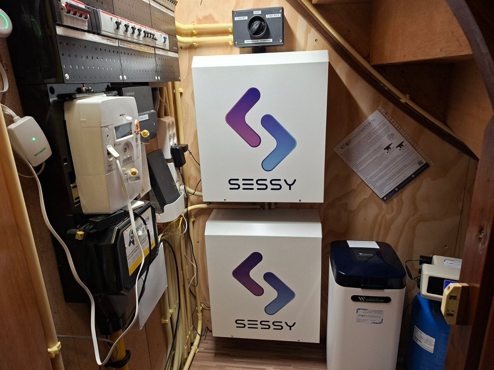Sessy Thuisbatterij - Energieopslag voor Thuis, Ophalen, Zo goed als nieuw, Overige typen
