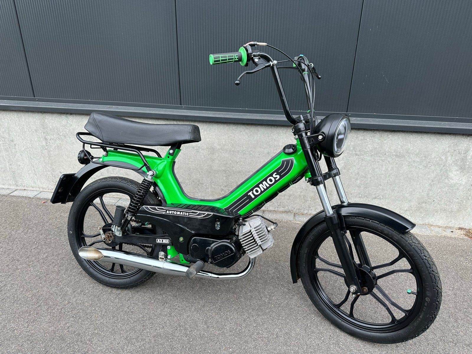 Tomos A35 - Heldergroen, opnieuw gecoat, geel kenteken, Fietsen en Brommers, Ophalen of Verzenden, Gebruikt, Maximaal 45 km/u