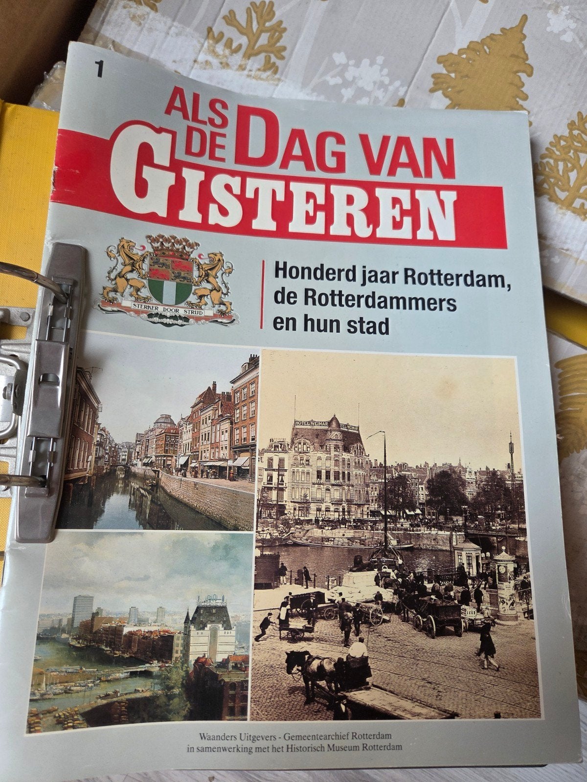 Als de Dag van Gisteren: Honderd jaar Rotterdam (18 delen), Boeken, Ophalen, 20e eeuw of later, Gelezen, Waanders Uitgevers - Gemeentearchief Rotterdam